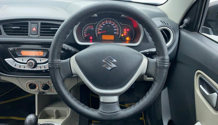 2017 Maruti Alto K10 VXI P, Petrol, Manual, 24,735 km, Steering Wheel Close Up