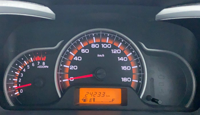 2017 Maruti Alto K10 VXI P, Petrol, Manual, 24,735 km, Odometer Image