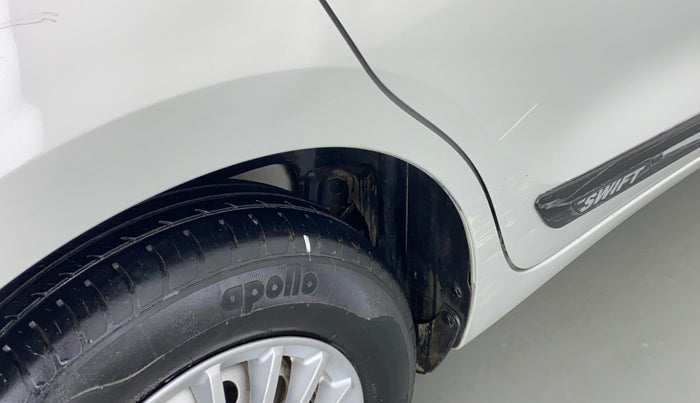 2019 Maruti Swift LXI, Petrol, Manual, 17,212 km, Right quarter panel - Minor scratches
