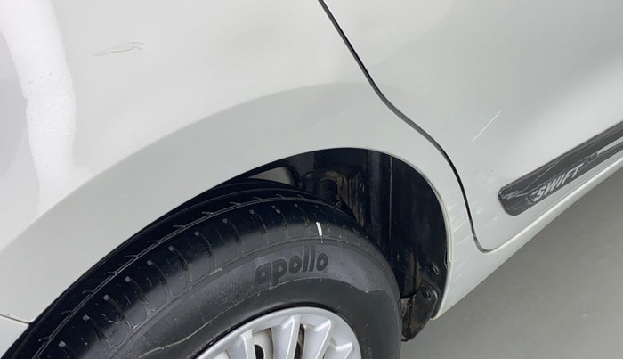 2019 Maruti Swift LXI, Petrol, Manual, 17,212 km, Right quarter panel - Slightly dented