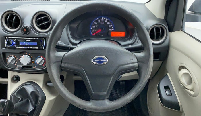 2017 Datsun Go T, Petrol, Manual, 31,023 km, Steering Wheel Close Up