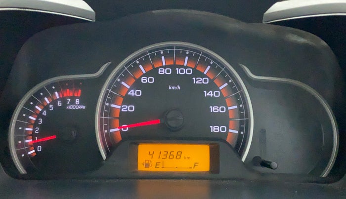 2017 Maruti Alto K10 VXI P, Petrol, Manual, 41,475 km, Odometer Image