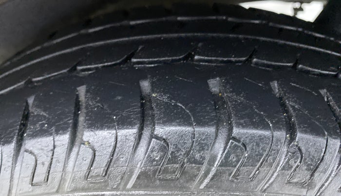 2018 Maruti Wagon R 1.0 VXI, Petrol, Manual, 42,247 km, Left Rear Tyre Tread