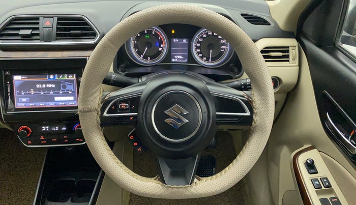 2018 Maruti Dzire ZXI Plus, Petrol, Manual, 42,961 km, Steering Wheel Close Up