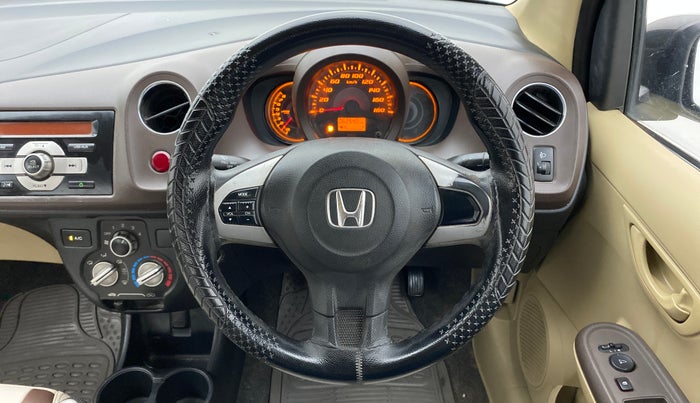 2013 Honda Amaze 1.2L I-VTEC S, Petrol, Manual, 62,540 km, Steering Wheel Close Up