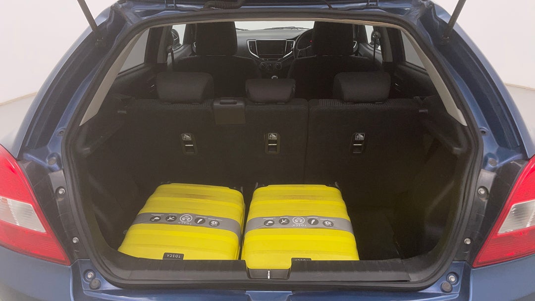 2018 Suzuki Baleno Gl, Automatic, 82354 km, Boot Inside View with Luggage