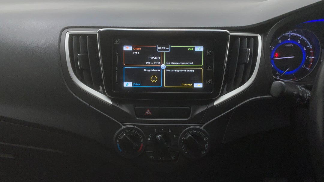 2018 Suzuki Baleno Gl, Automatic, 82354 km, Center Console