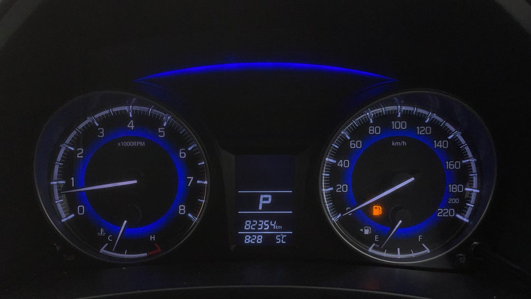 2018 Suzuki Baleno Gl, Automatic, 82354 km, Odometer View
