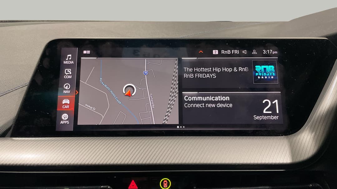2021 BMW 1 18i M Sport, Automatic, 56455 km, Infotainment System