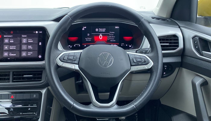 2021 Volkswagen TAIGUN GT PLUS 1.5 TSI DSG, Petrol, Automatic, 17,261 km, Steering Wheel Close Up