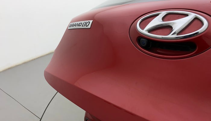 2019 Hyundai Grand i10 SPORTZ 1.2 KAPPA VTVT, Petrol, Manual, 38,881 km, Dicky (Boot door) - Slightly dented