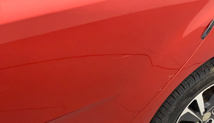 2021 Tata ALTROZ XZ PETROL, Petrol, Manual, 34,109 km, Rear left door - Minor scratches