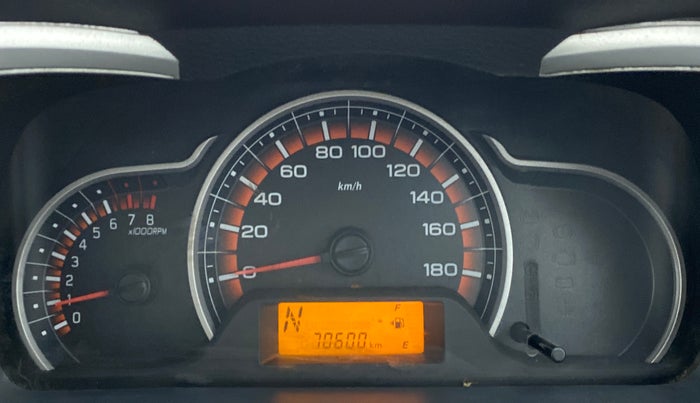 2017 Maruti Alto K10 VXI (O) AMT, Petrol, Automatic, 70,958 km, Odometer View