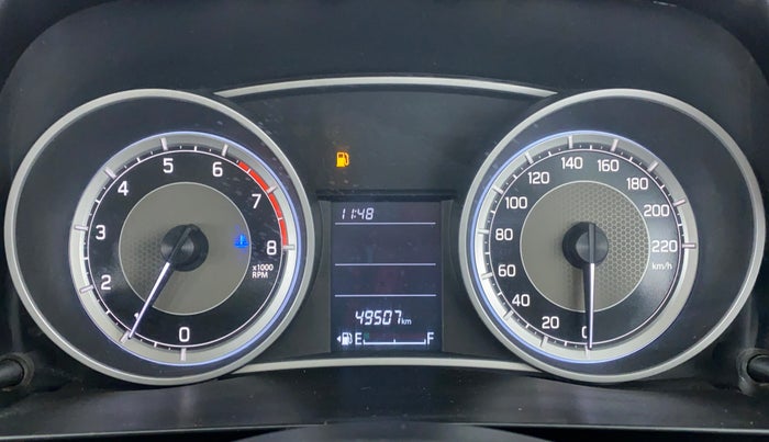2017 Maruti Dzire VXI, Petrol, Manual, 49,948 km, Odometer Image