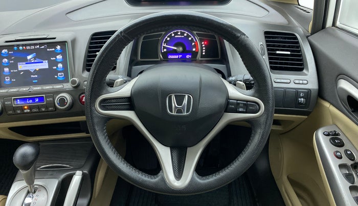 2011 Honda Civic 1.8L I-VTEC V AT SUNROOF, Petrol, Automatic, 56,747 km, Steering Wheel Close Up