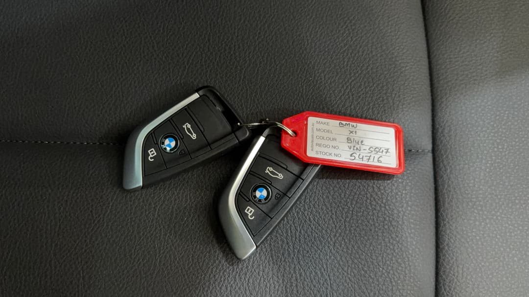 2020 BMW X1 sDrive 20i, Automatic, 53769 km, Key Close-up