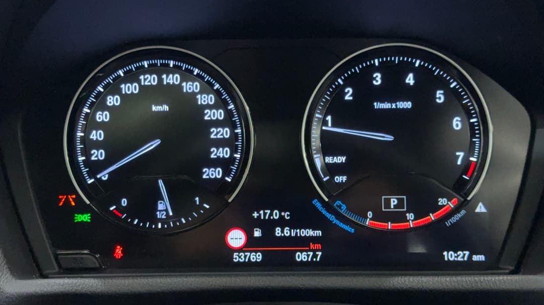 2020 BMW X1 sDrive 20i, Automatic, 53769 km, Odometer View