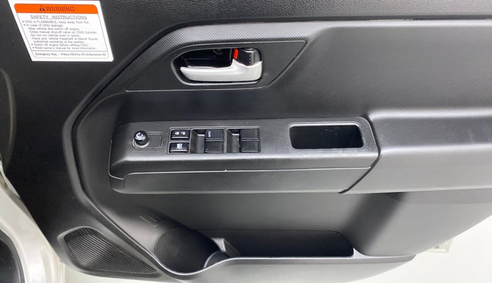 2022 Maruti New Wagon-R VXI CNG 1.0, CNG, Manual, 21,656 km, Driver Side Door Panels Control