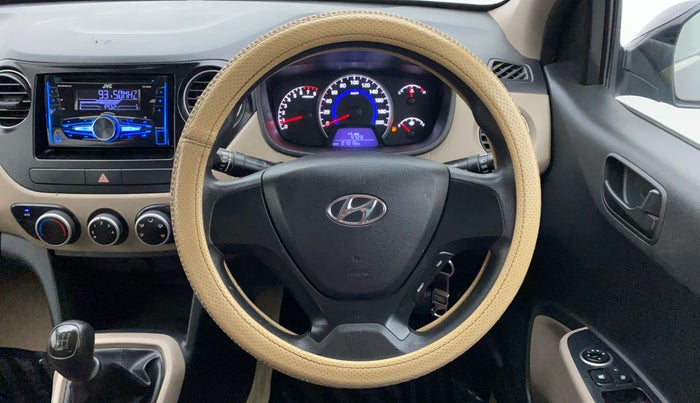 2017 Hyundai Grand i10 MAGNA 1.2 KAPPA VTVT, Petrol, Manual, 21,085 km, Steering Wheel Close Up