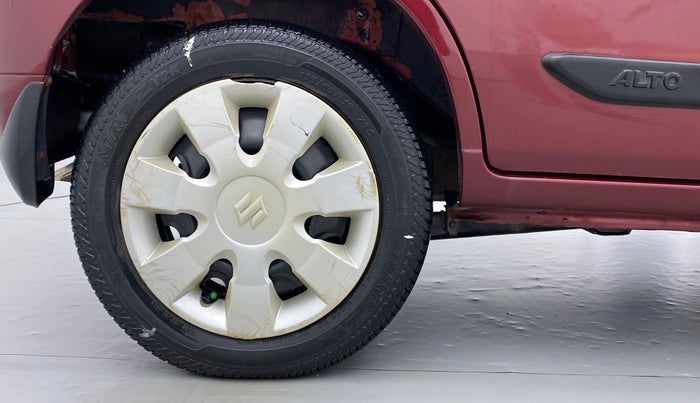 2011 Maruti Alto K10 VXI P, Petrol, Manual, 37,833 km, Right Rear Wheel