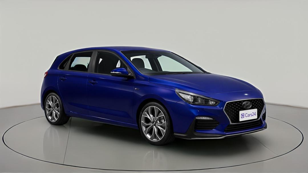 2019 Hyundai i30 N Line, Automatic, 43982 km, Right Front Diagonal (45- Degree) View