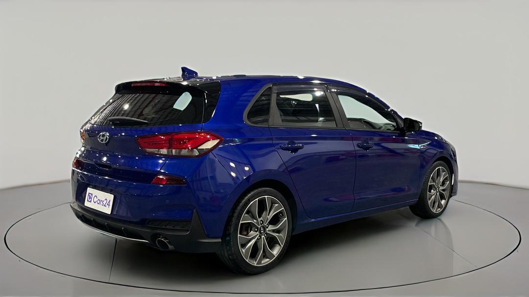 2019 Hyundai i30 N Line, Automatic, 43982 km, Right Back Diagonal (45- Degree) View