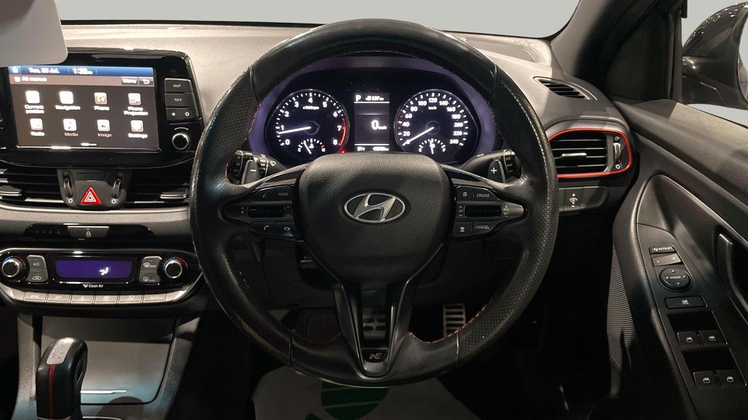 2019 Hyundai i30 N Line, Automatic, 43982 km, Steering Wheel Close-up