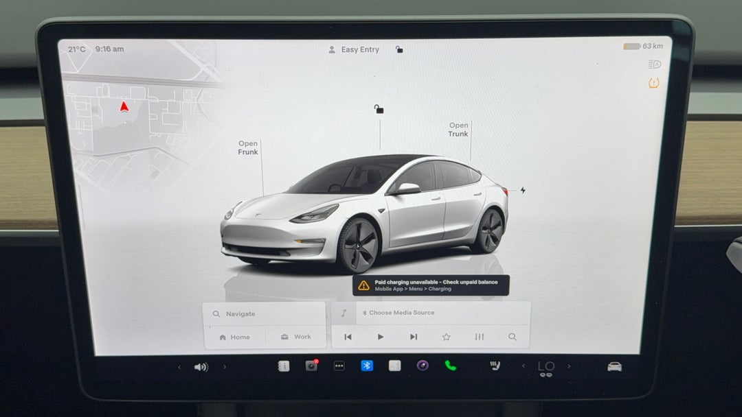 2022 Tesla Model 3 Rear-wheel Drive, Automatic, 39977 km, Infotainment System