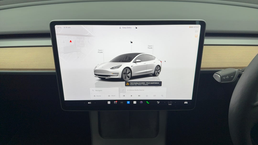 2022 Tesla Model 3 Rear-wheel Drive, Automatic, 39977 km, Center Console