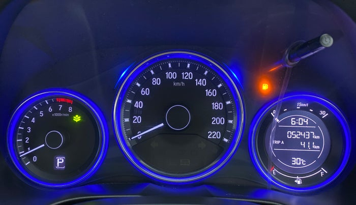 2015 Honda City SV CVT PETROL, Petrol, Automatic, 52,505 km, Odometer Image