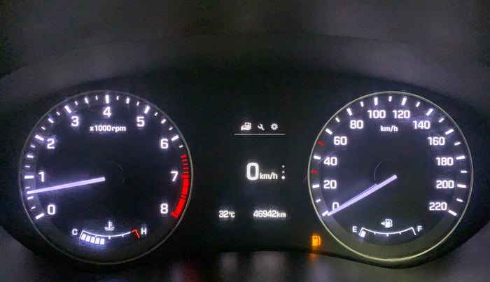 2016 Hyundai Elite i20 ASTA 1.2 (O), Petrol, Manual, 46,941 km, Odometer Image