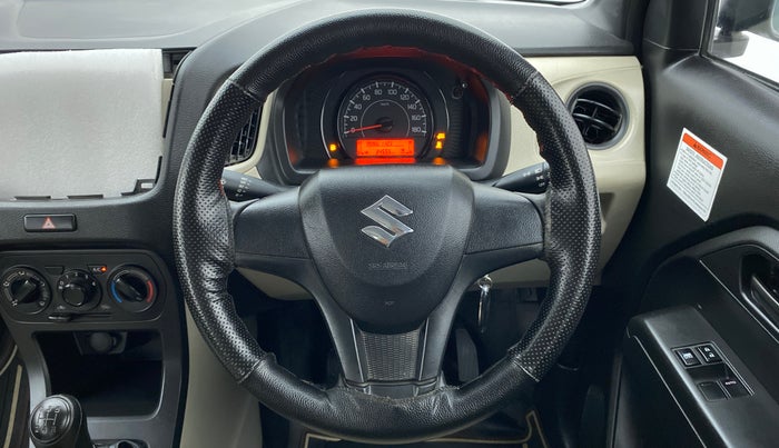 2019 Maruti New Wagon-R LXI CNG 1.0 L, CNG, Manual, 34,587 km, Steering Wheel Close Up