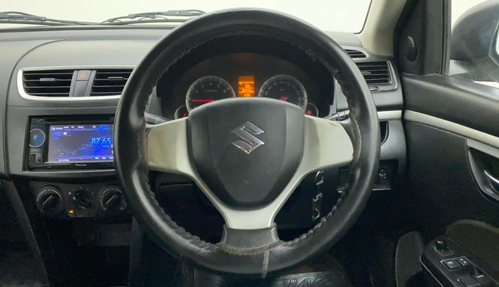 2013 Maruti Swift VXI, Petrol, Manual, 82,445 km, Steering Wheel Close Up