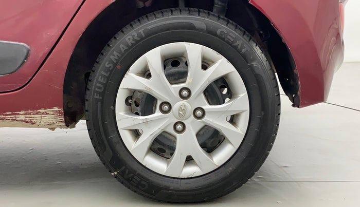 2014 Hyundai Grand i10 SPORTZ 1.2 KAPPA VTVT, Petrol, Manual, 70,563 km, Left Rear Wheel