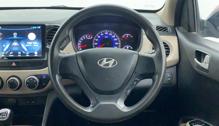 2014 Hyundai Grand i10 SPORTZ 1.2 KAPPA VTVT, Petrol, Manual, 70,563 km, Steering Wheel Close Up