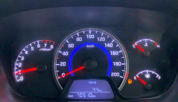 2014 Hyundai Grand i10 SPORTZ 1.2 KAPPA VTVT, Petrol, Manual, 70,563 km, Odometer Image