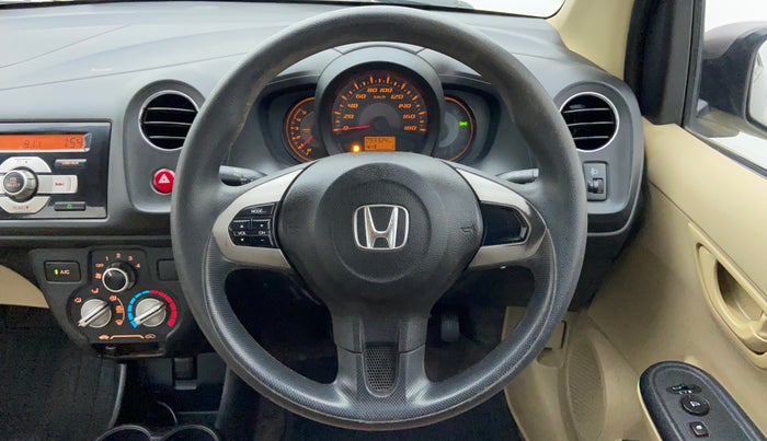 2014 Honda Amaze 1.5 SMT I DTEC, Diesel, Manual, 93,230 km, Steering Wheel Close Up