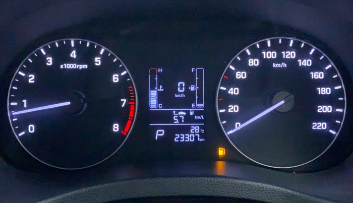 2019 Hyundai Creta 1.6 VTVT SX AUTO, Petrol, Automatic, 23,373 km, Odometer Image