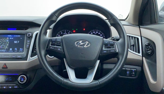 2019 Hyundai Creta 1.6 VTVT SX AUTO, Petrol, Automatic, 23,373 km, Steering Wheel Close Up
