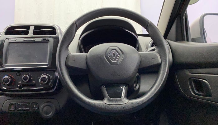 2018 Renault Kwid RXT 1.0 (O), Petrol, Manual, 69,645 km, Steering Wheel Close Up