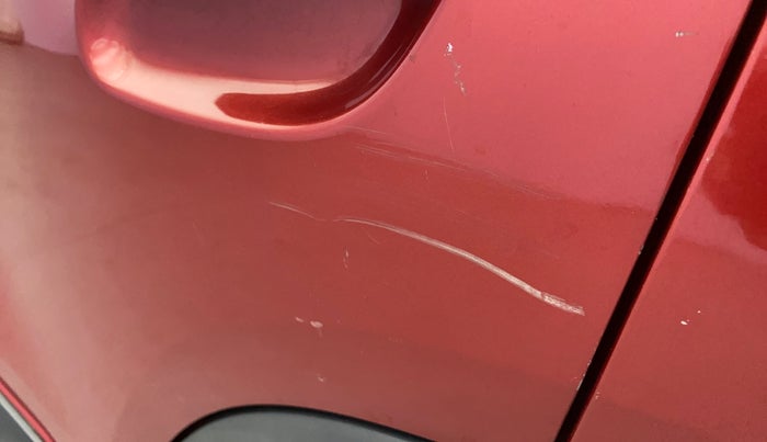 2018 Renault Kwid RXT 1.0 (O), Petrol, Manual, 69,645 km, Rear left door - Minor scratches