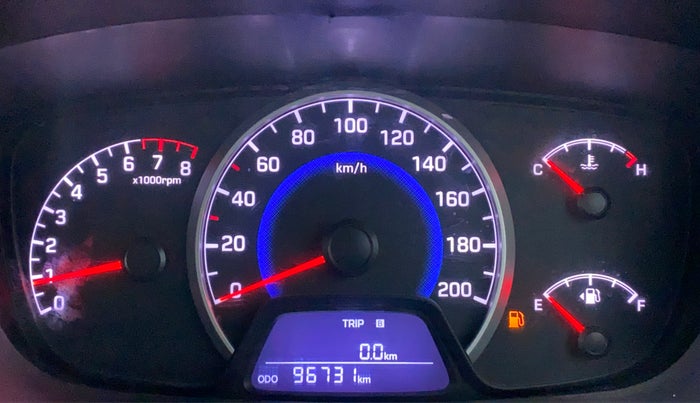 2017 Hyundai Grand i10 SPORTZ 1.2 KAPPA VTVT, Petrol, Manual, 96,786 km, Odometer Image
