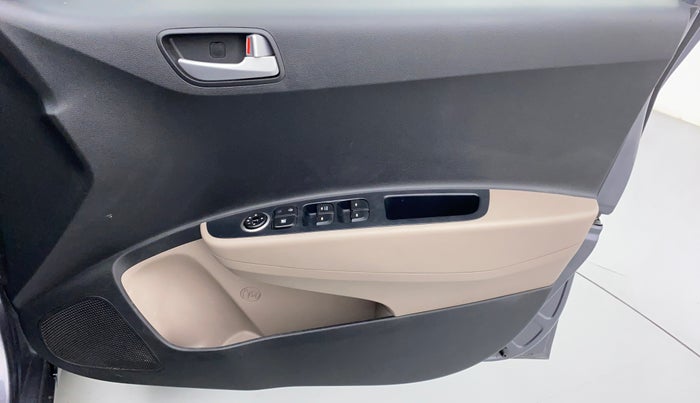 2017 Hyundai Grand i10 SPORTZ 1.2 KAPPA VTVT, Petrol, Manual, 96,786 km, Driver Side Door Panels Control