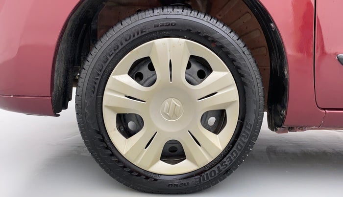 2012 Maruti Wagon R 1.0 VXI, Petrol, Manual, 87,021 km, Left Front Wheel
