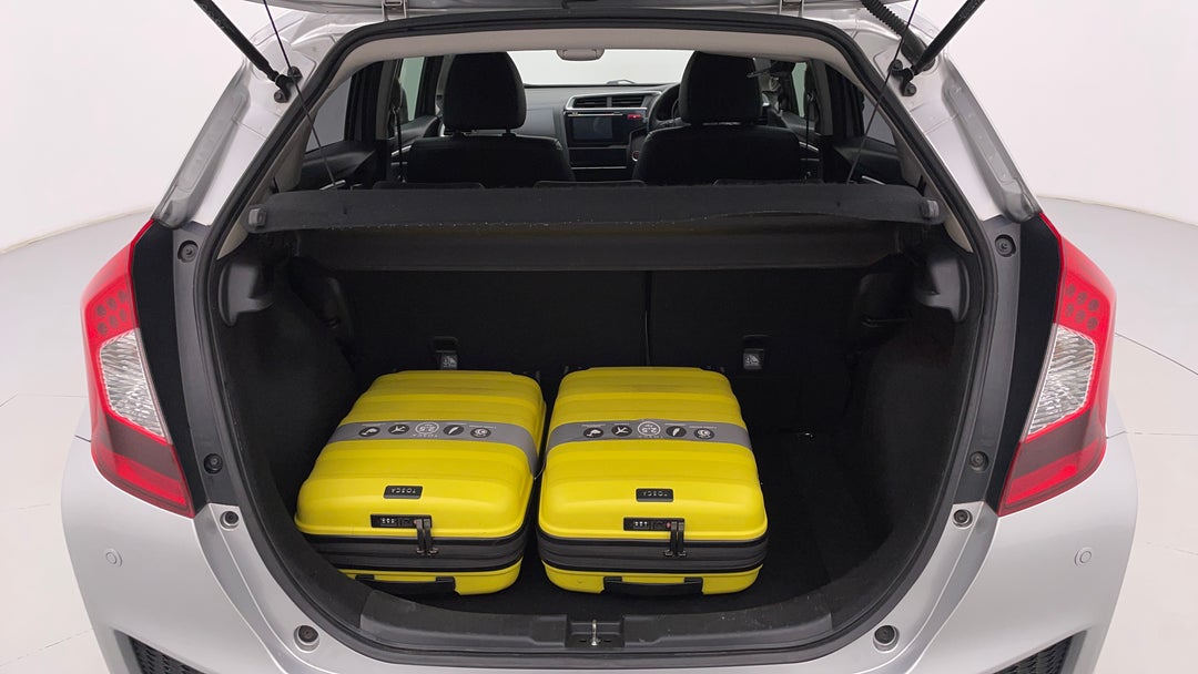 Boot Inside View with Luggage