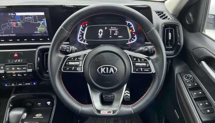 2020 KIA SONET GTX PLUS 1.0 DCT, Petrol, Automatic, 28,398 km, Steering Wheel Close Up