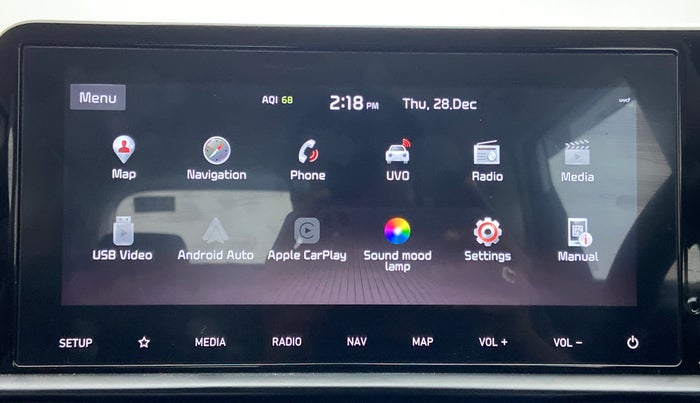 2020 KIA SONET GTX PLUS 1.0 DCT, Petrol, Automatic, 28,398 km, Apple CarPlay and Android Auto