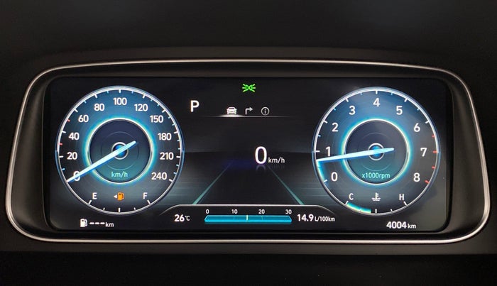 2021 Hyundai ALCAZAR PLATINUM (O) 6STR 2.0 AT, Petrol, Automatic, 4,034 km, Odometer Image