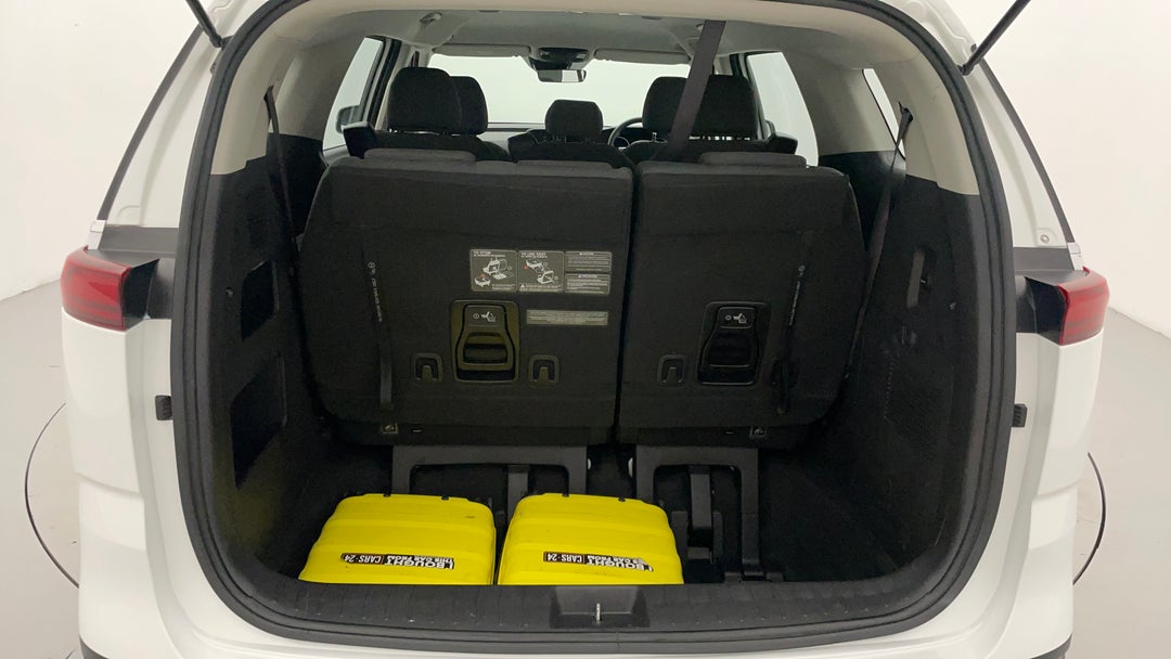Boot Inside View with Luggage
