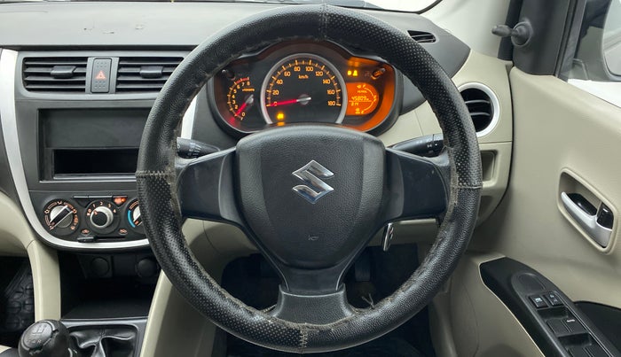 2015 Maruti Celerio VXI CNG D, CNG, Manual, 45,983 km, Steering Wheel Close Up